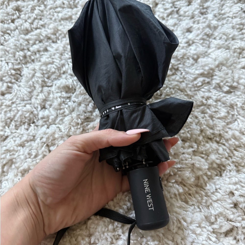 Black Nine West business, casual professional umbrella